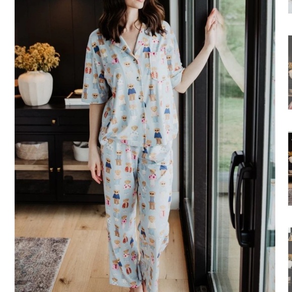 Teddy Bears Pajama Pants Set - Picture 3 of 8